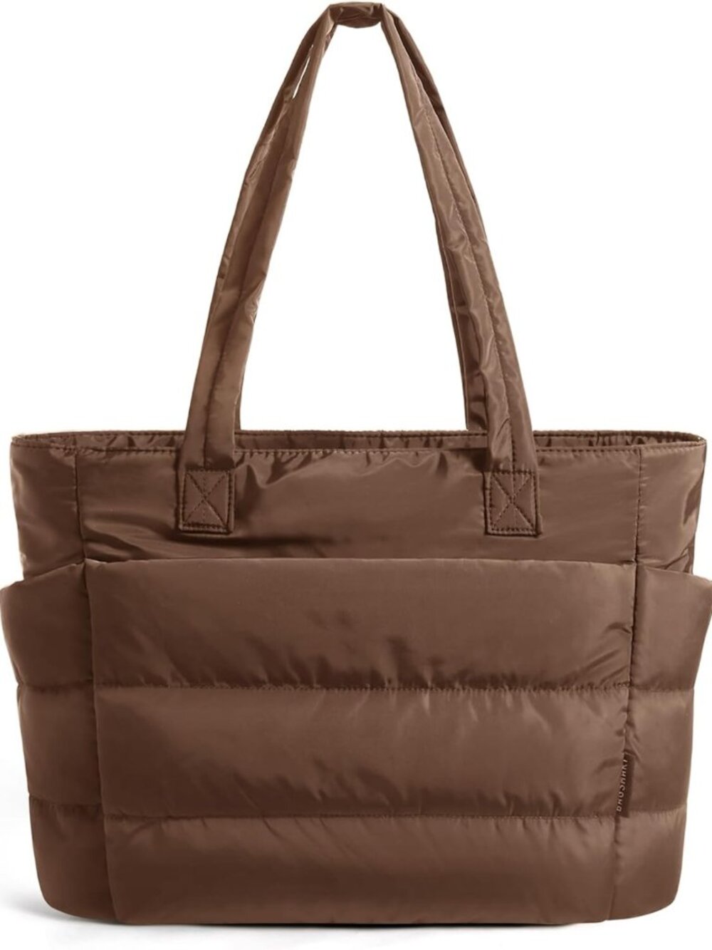 Lightweight Puffy Tote Bag for Women, Stylish Work Handbag, Versatile & Spacious